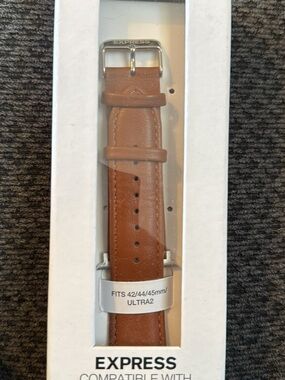 Brand New Express Brown Apple Watch Band Accessory Fits 42/44/45mm